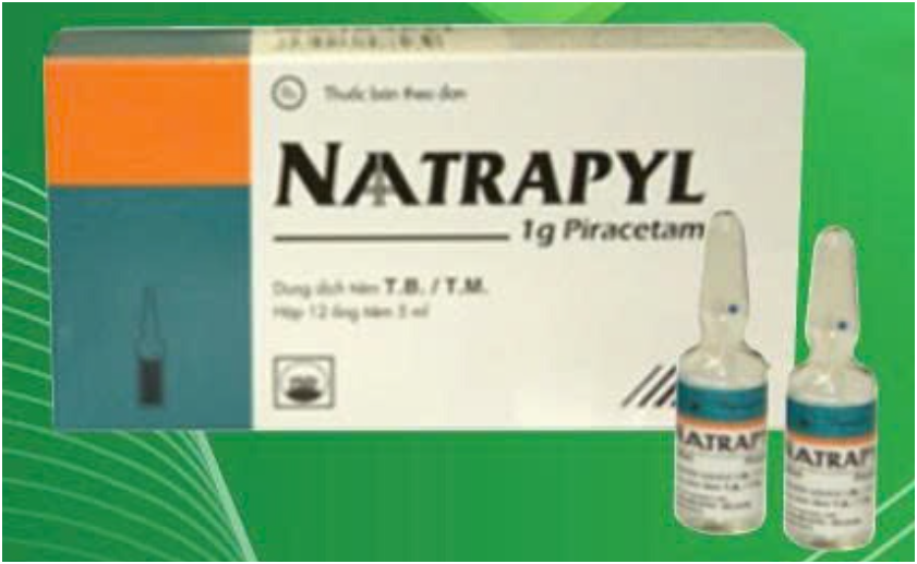 Naatrapyl thuốc tiêm hỗ trợ não và thần kinh